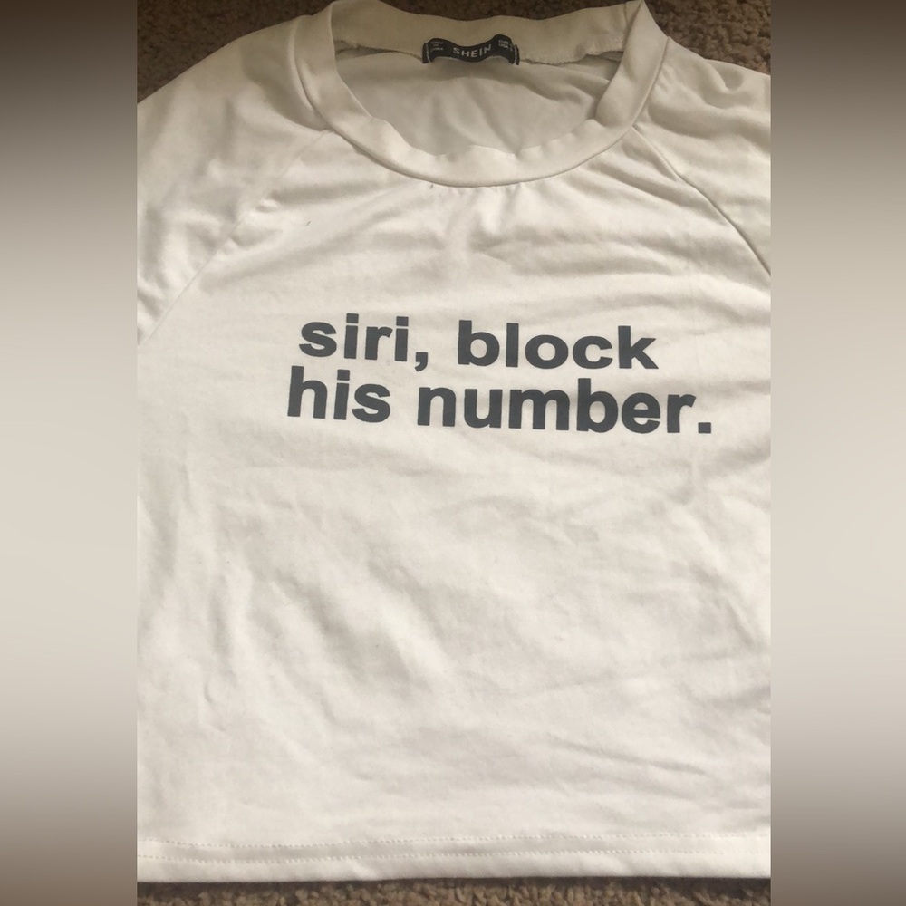 Shein cropped top
